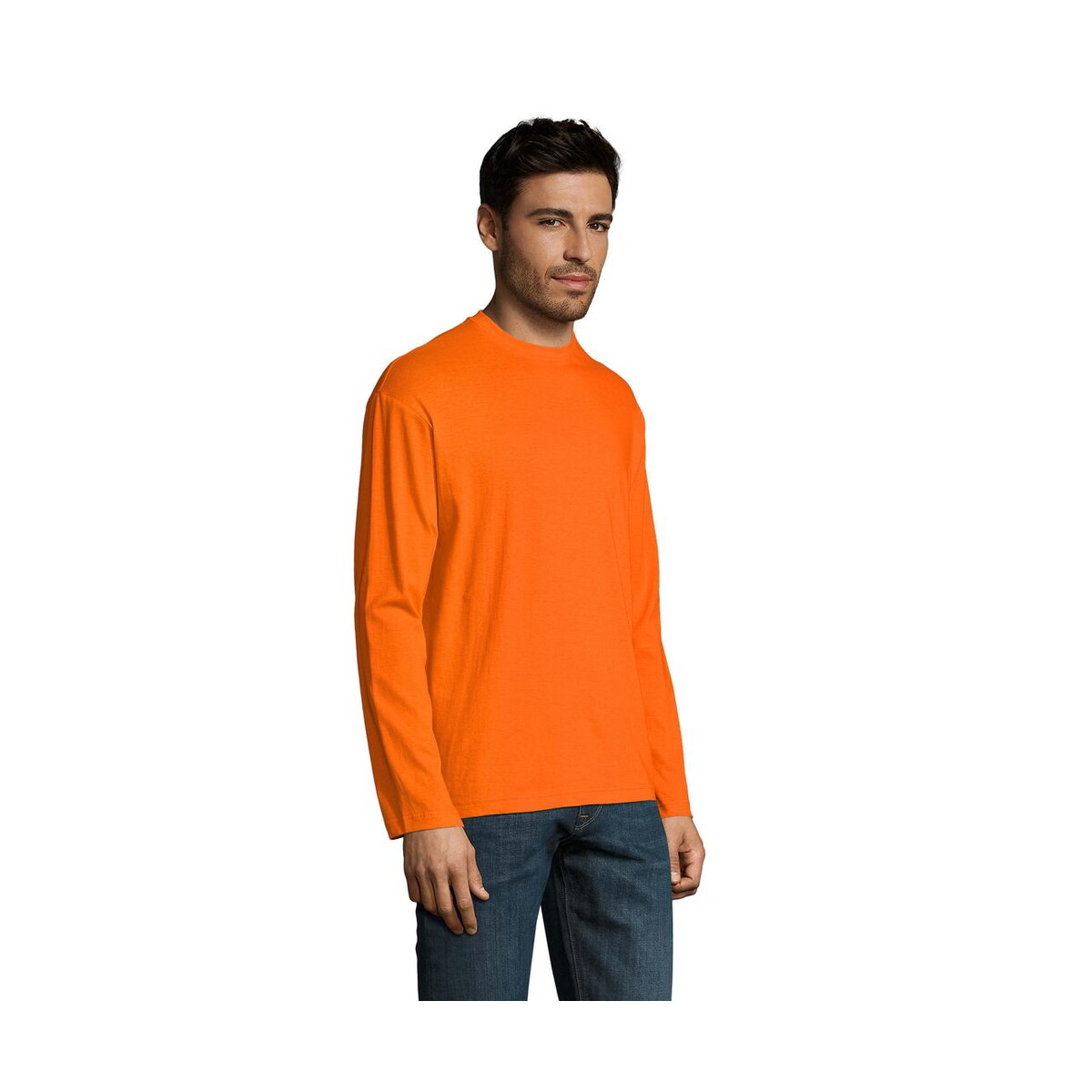 Koszulki z logo – koszulka monarch men 150g monarch s11420-or-side Koszulka MONARCH MEN 150g MONARCH s11420-or-side