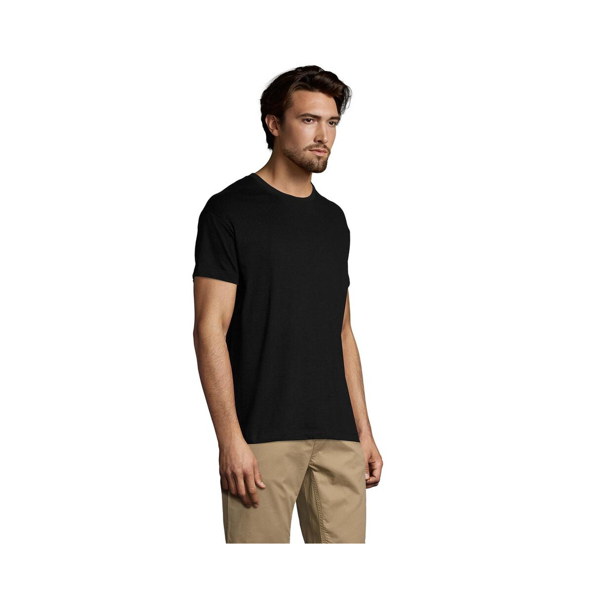 Koszulki z logo – koszulka regent unisex 150g regent s11380-db-side Koszulka REGENT Unisex 150g REGENT s11380-db-side