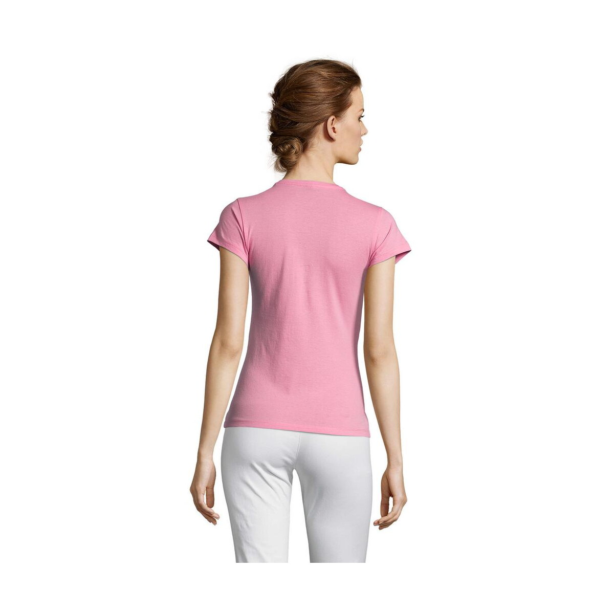 Koszulki z logo – miss damski t-shirt 150g miss s11386-op-back MISS Damski T-SHIRT 150g MISS s11386-op-back