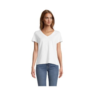 REGENT V T-SHIRT WOMEN REGENT V WOMEN s04766-wh