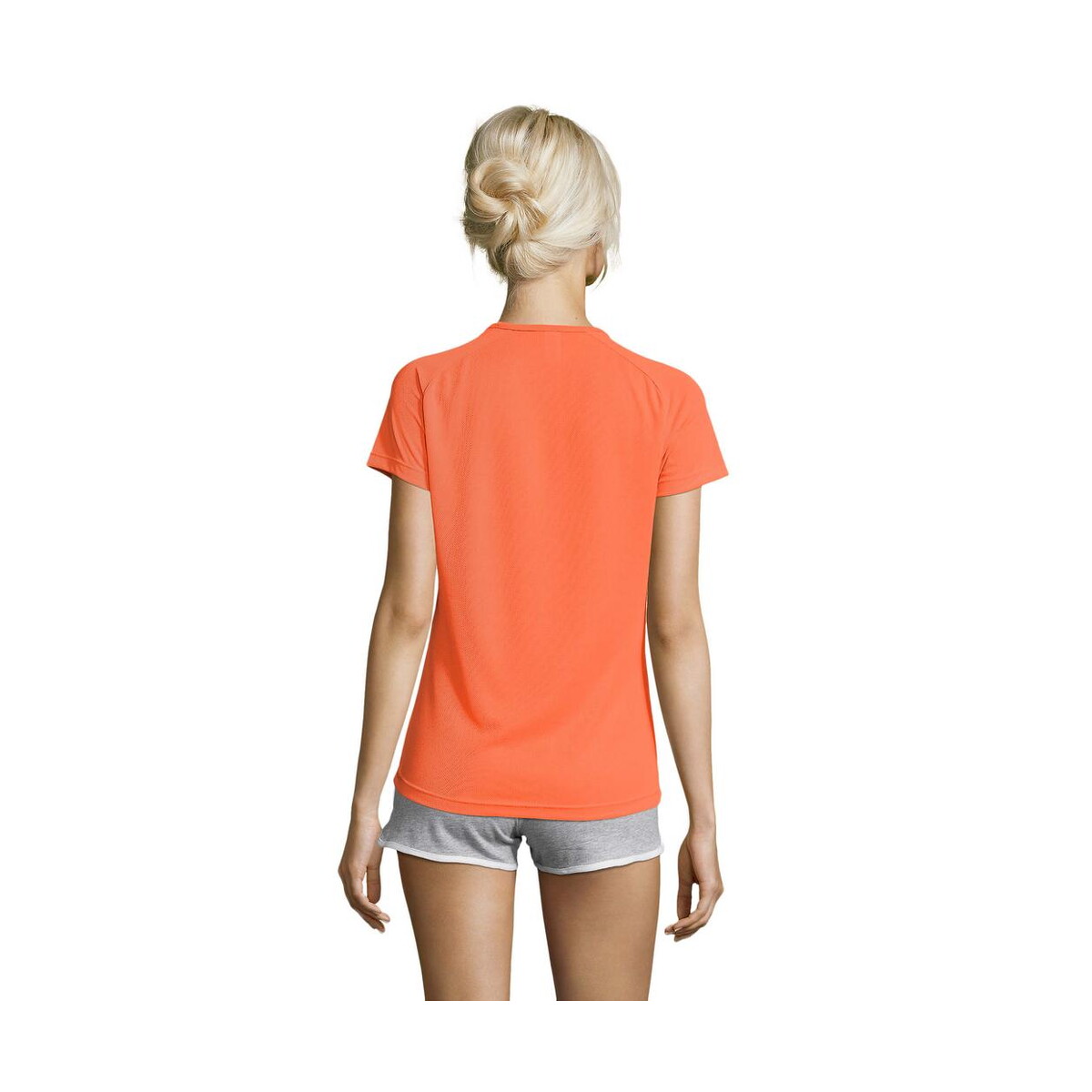 Koszulki z logo – sporty damski t-shirt 140g sporty women s01159-no-back SPORTY Damski T-Shirt 140g SPORTY WOMEN s01159-no-back