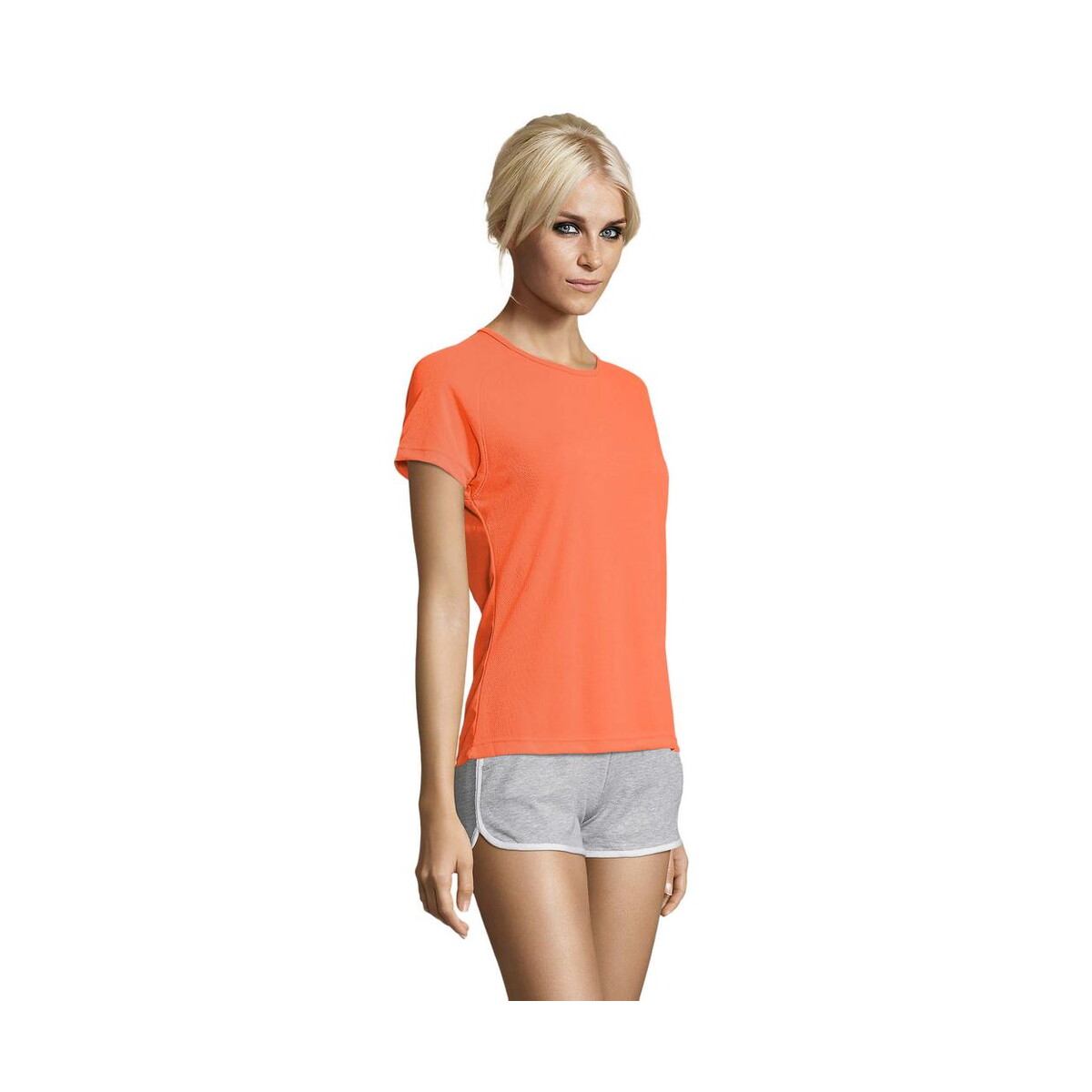 Koszulki z logo – sporty damski t-shirt 140g sporty women s01159-no-side SPORTY Damski T-Shirt 140g SPORTY WOMEN s01159-no-side