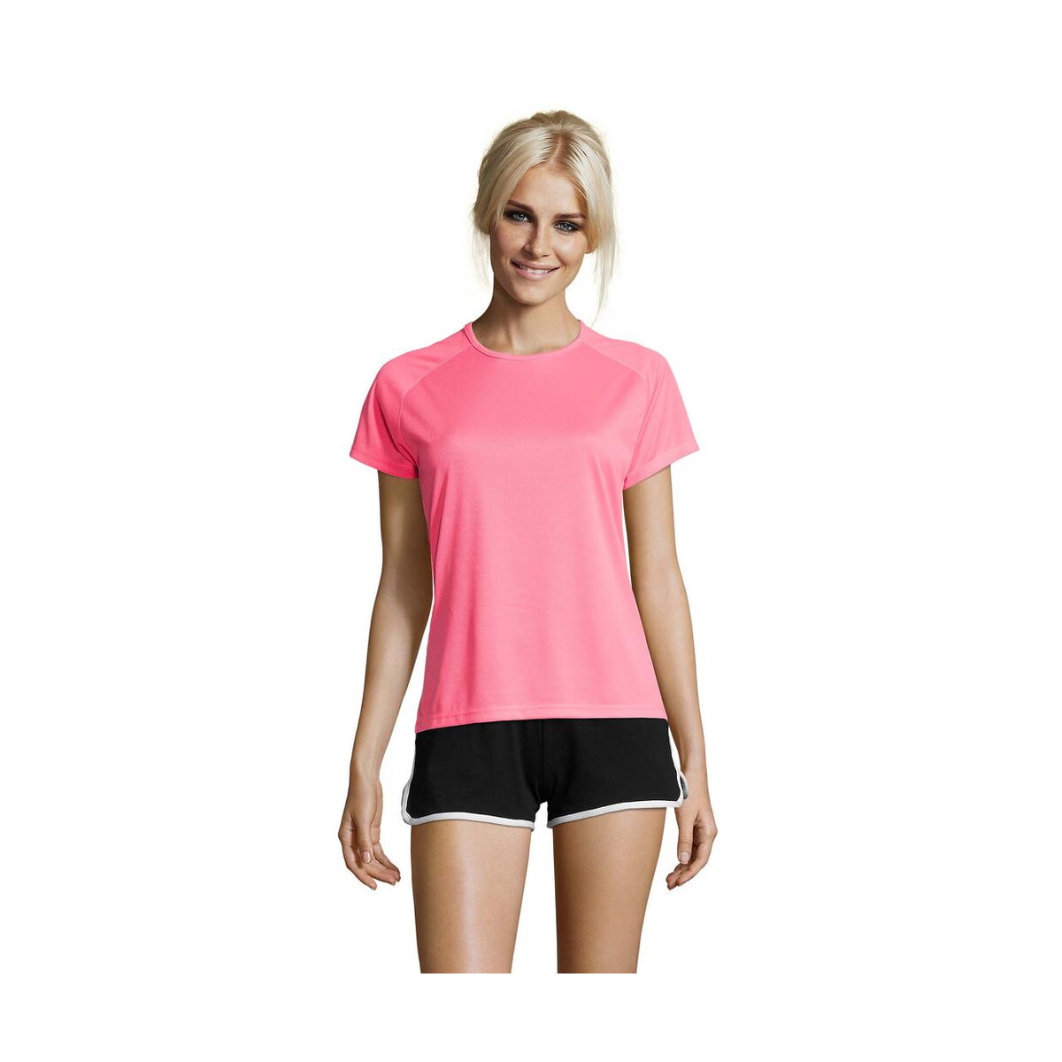 Koszulki z logo – sporty damski t-shirt 140g sporty women s01159-np SPORTY Damski T-Shirt 140g SPORTY WOMEN s01159-np