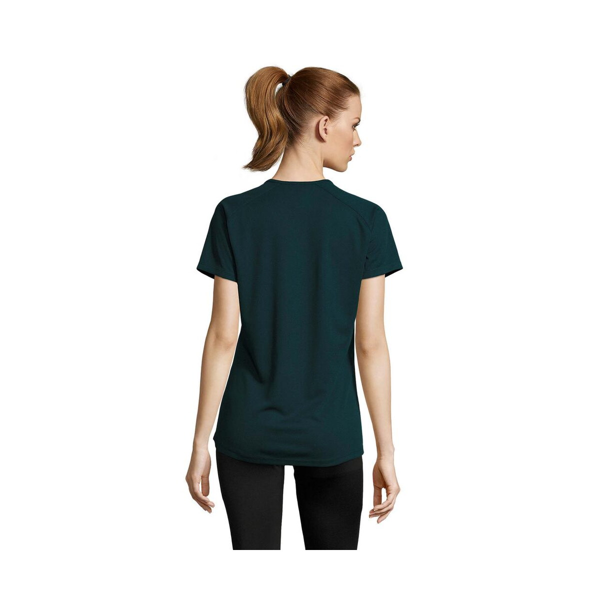 Koszulki z logo – sporty damski t-shirt 140g sporty women s01159-pb-back SPORTY Damski T-Shirt 140g SPORTY WOMEN s01159-pb-back
