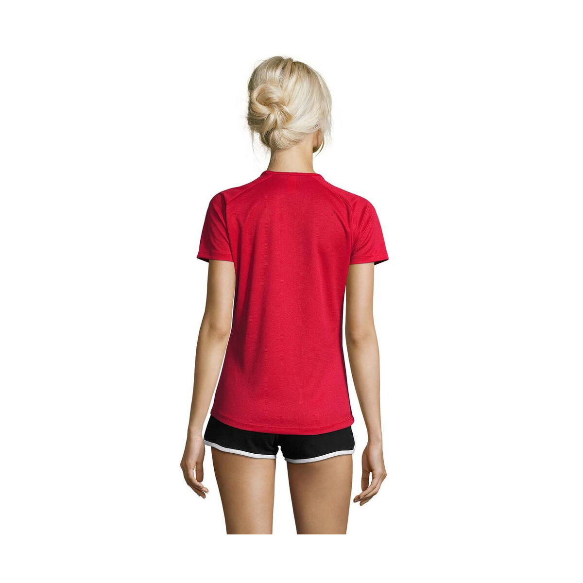 Koszulki z logo – sporty damski t-shirt 140g sporty women s01159-rd-back SPORTY Damski T-Shirt 140g SPORTY WOMEN s01159-rd-back