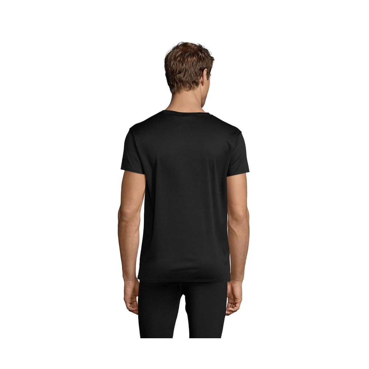 Koszulki z logo – sprint uni t-shirt 130g sprint s02995-bk-back SPRINT UNI T-SHIRT 130g SPRINT s02995-bk-back