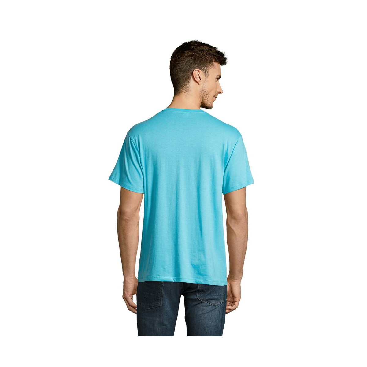 Koszulki z logo – victory męski t-shirt 150g victory s11150-al-back VICTORY Męski T-SHIRT 150g VICTORY s11150-al-back