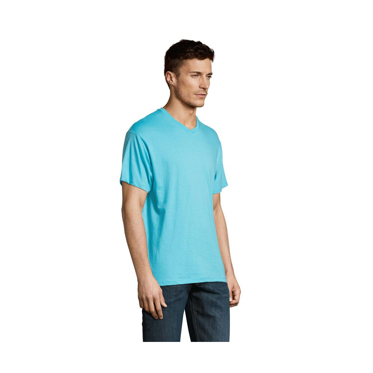 Koszulki z logo – victory męski t-shirt 150g victory s11150-al-side VICTORY Męski T-SHIRT 150g VICTORY s11150-al-side
