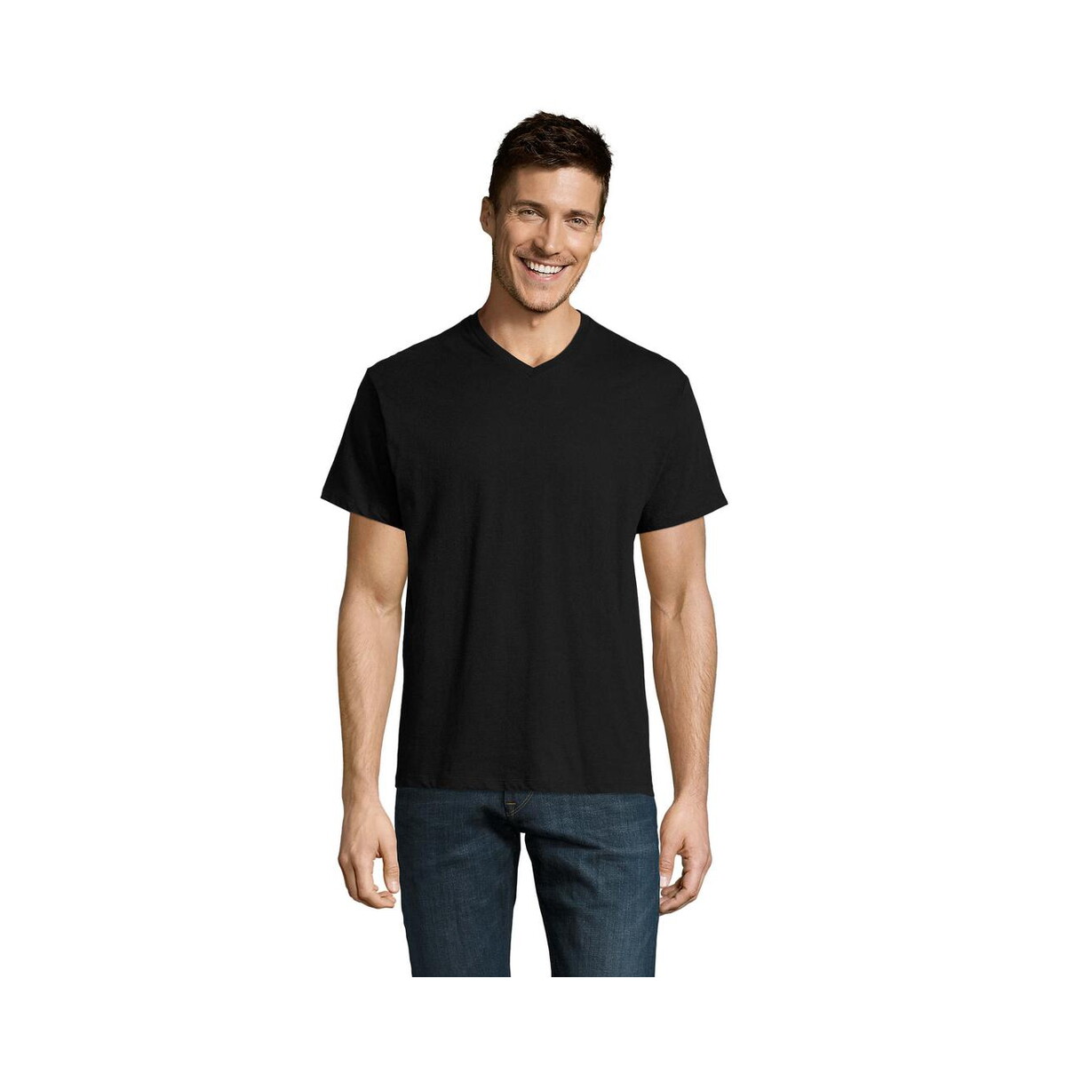 Koszulki z logo – victory męski t-shirt 150g victory s11150-db VICTORY Męski T-SHIRT 150g VICTORY s11150-db