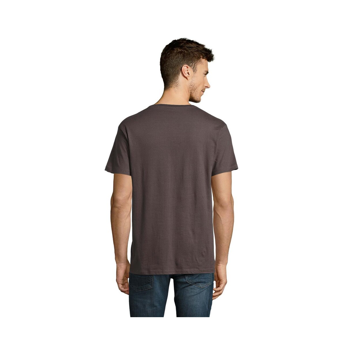 Koszulki z logo – victory męski t-shirt 150g victory s11150-dg-back VICTORY Męski T-SHIRT 150g VICTORY s11150-dg-back