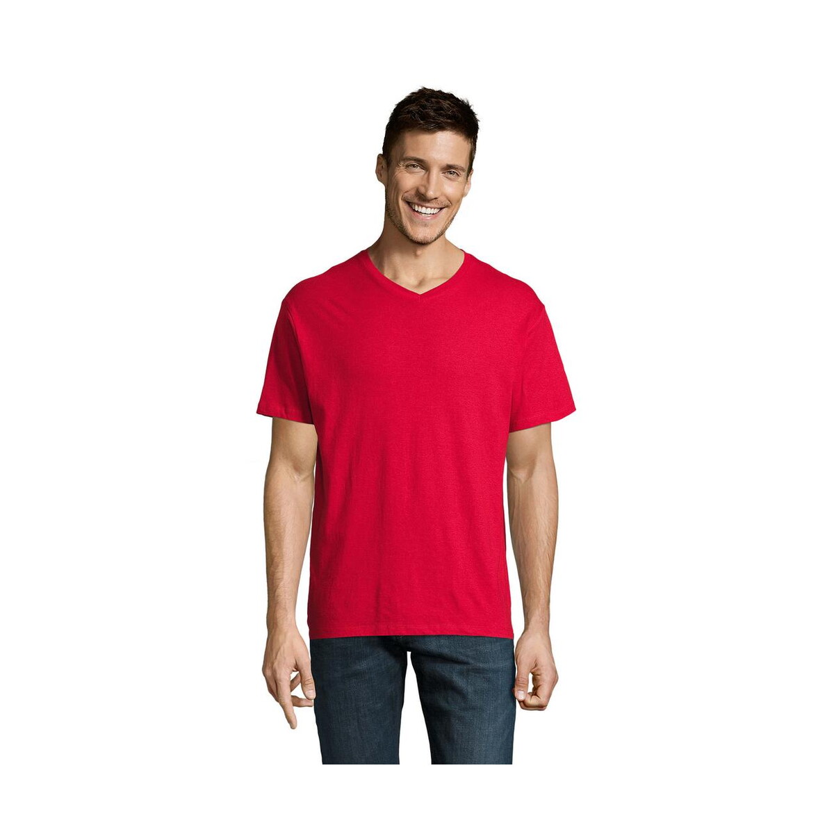Koszulki z logo – victory męski t-shirt 150g victory s11150-rd VICTORY Męski T-SHIRT 150g VICTORY s11150-rd