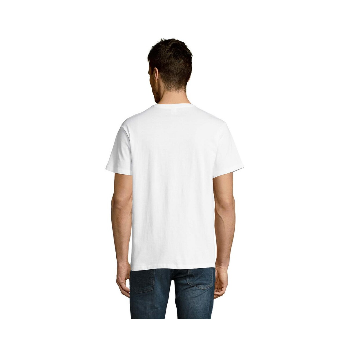 Koszulki z logo – victory męski t-shirt 150g victory s11150-wh-back VICTORY Męski T-SHIRT 150g VICTORY s11150-wh-back