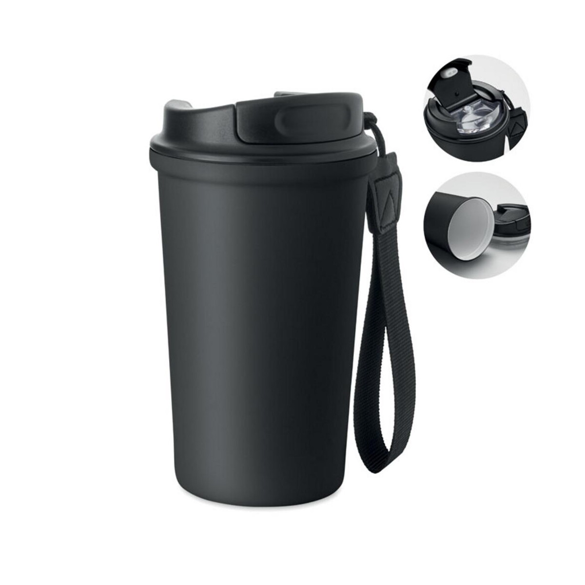 Kubki termiczne z logo – kubek 400 ml stal recykling nakano mo3156-03 Kubek 400 ml stal recykling NAKANO mo3156-03