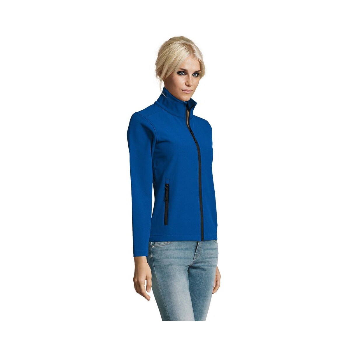 Kurtki z logo – race damskie softsh. kurtka race women s01194-rb-side RACE Damskie Softsh. Kurtka RACE WOMEN s01194-rb-side