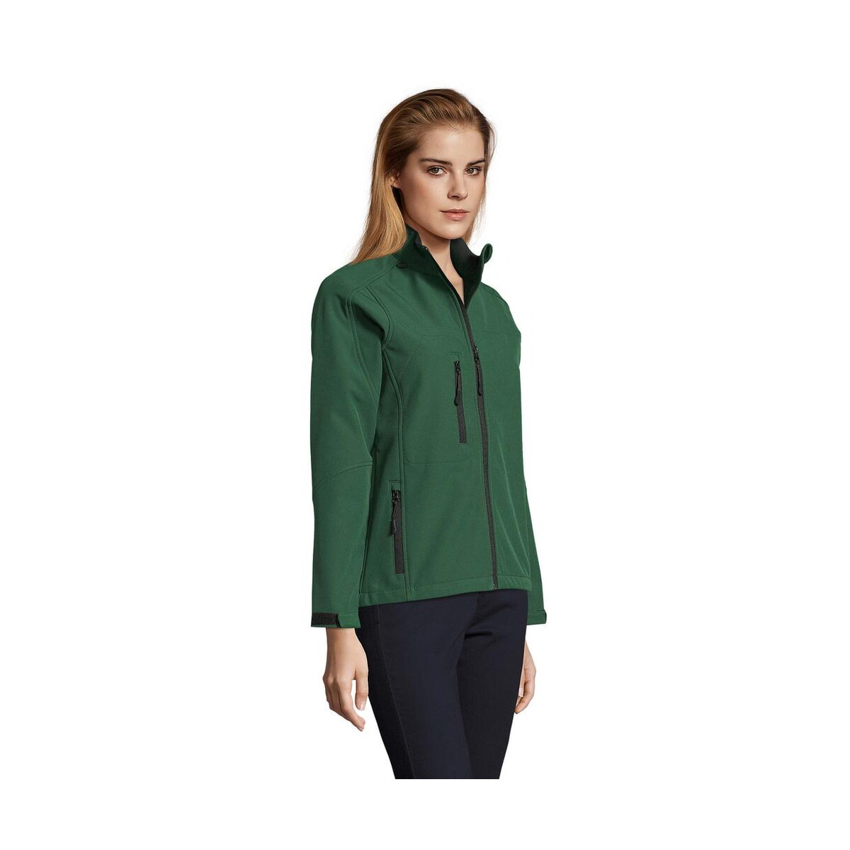 Kurtki z logo – roxy damski softshell 340g roxy s46800-bo-side ROXY Damski softshell 340g ROXY s46800-bo-side