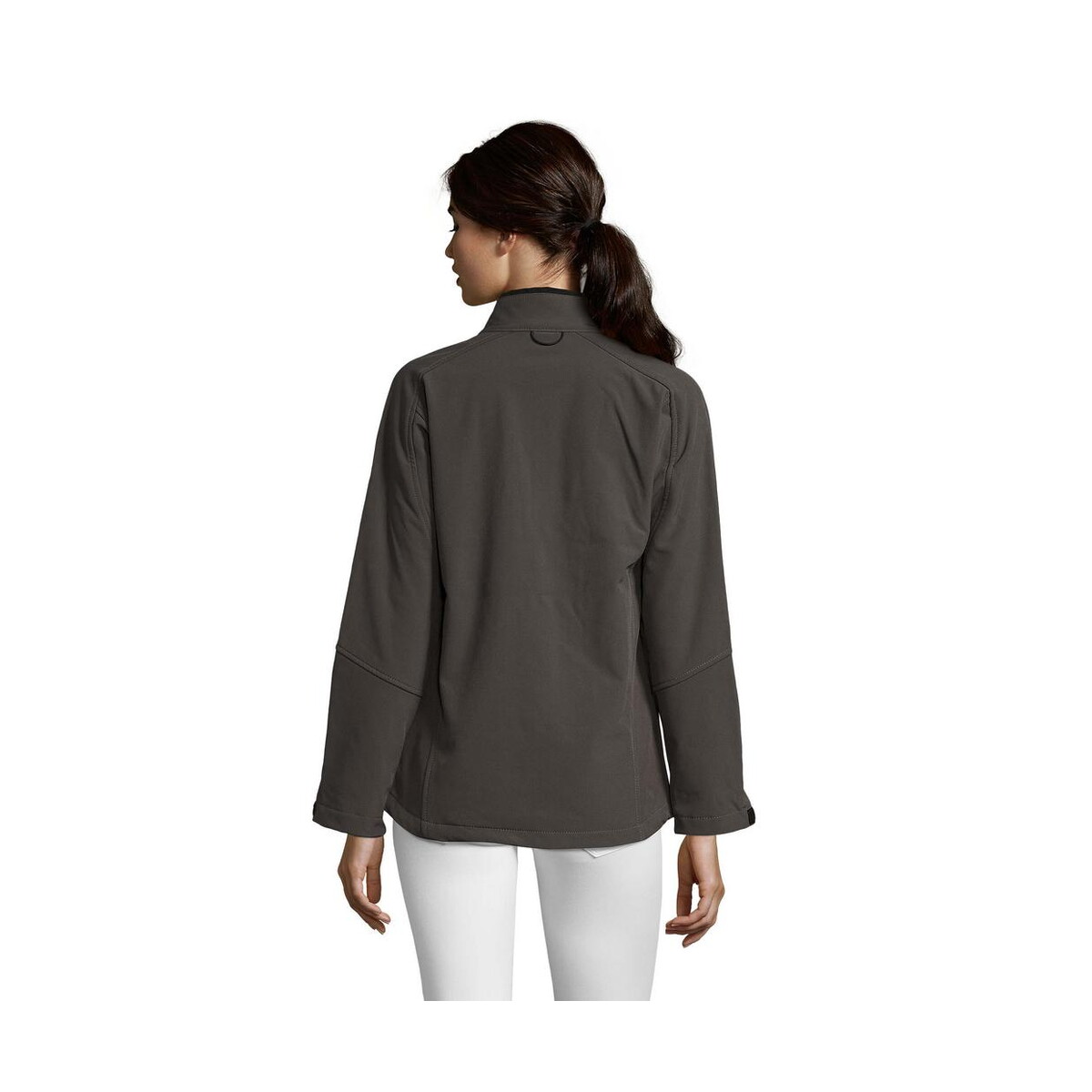 Kurtki z logo – roxy damski softshell 340g roxy s46800-cr-back ROXY Damski softshell 340g ROXY s46800-cr-back
