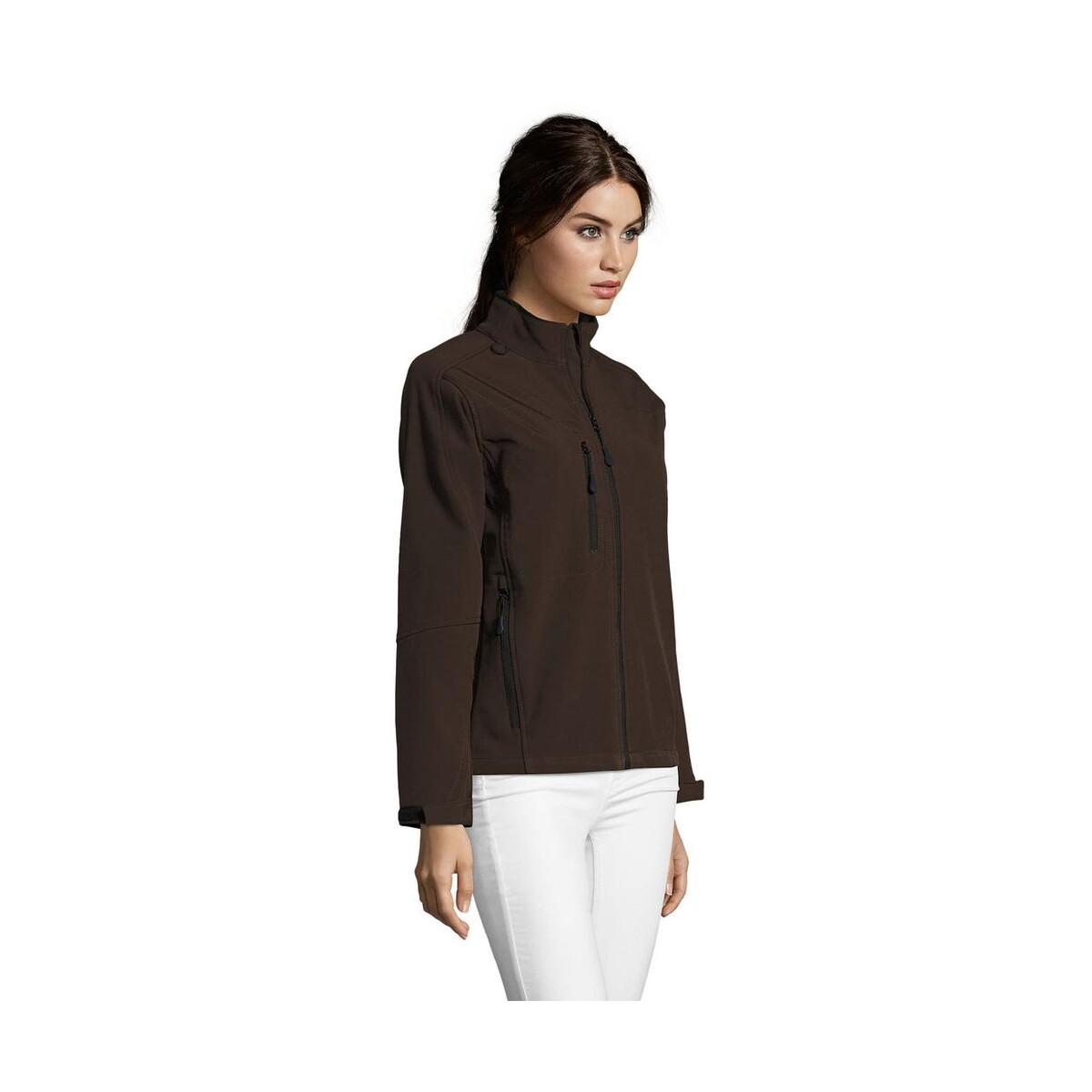 Kurtki z logo – roxy damski softshell 340g roxy s46800-dc-side ROXY Damski softshell 340g ROXY s46800-dc-side