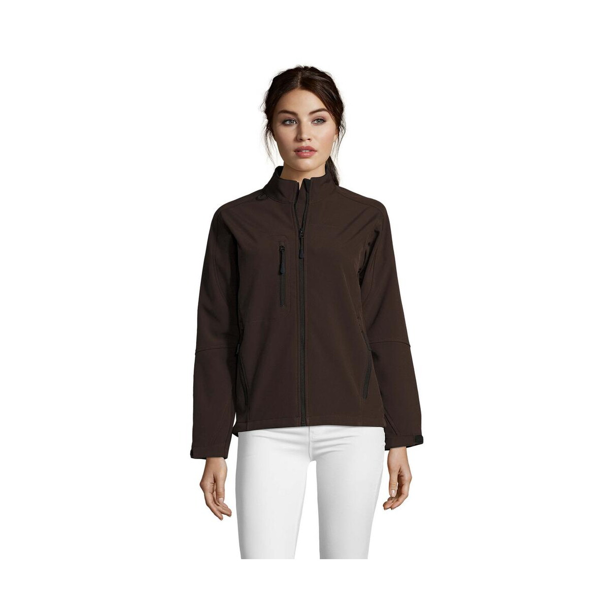Kurtki z logo – roxy damski softshell 340g roxy s46800-dc ROXY Damski softshell 340g ROXY s46800-dc
