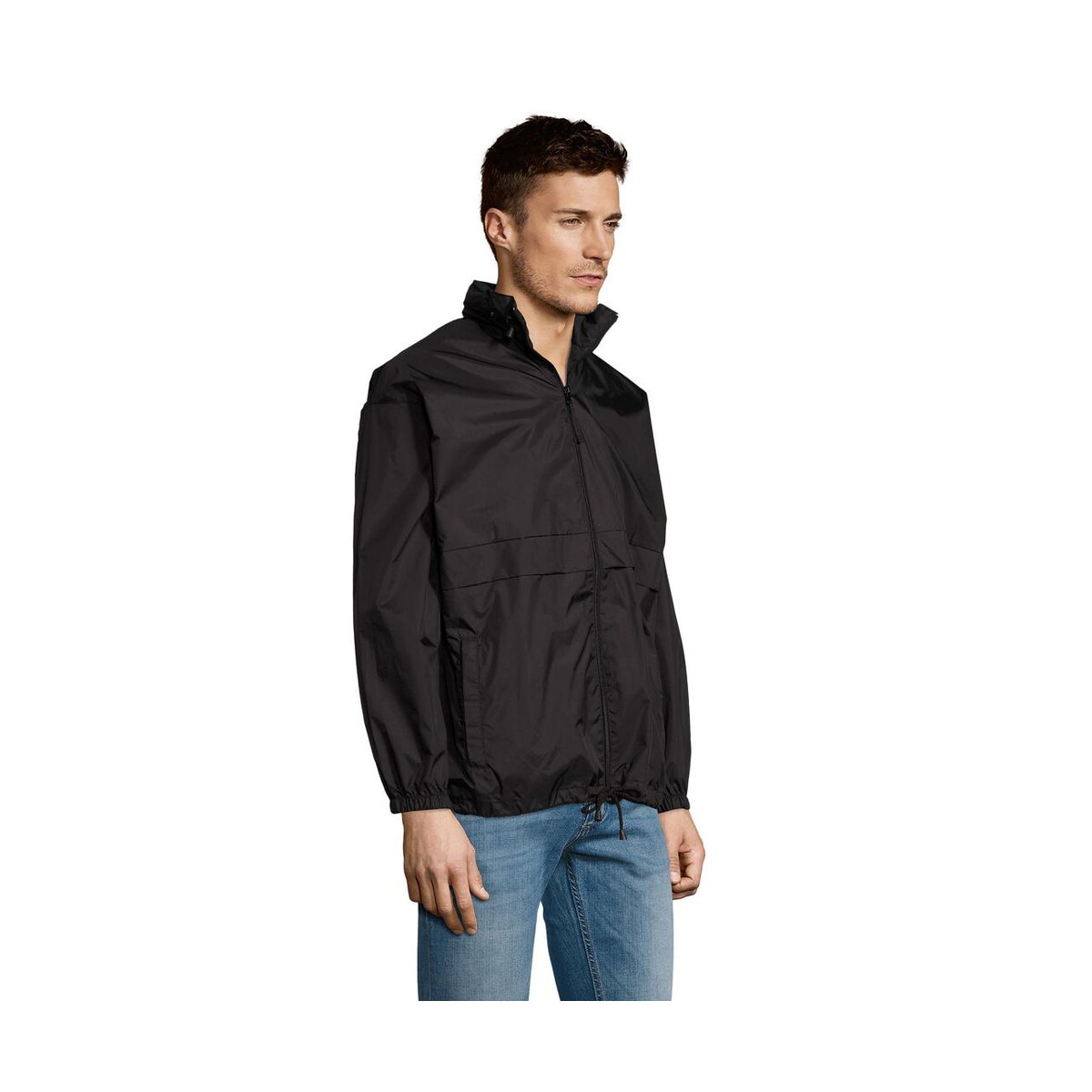 Kurtki z logo – wiatrówka unisex surf surf s32000-bk-side Wiatrówka unisex SURF SURF s32000-bk-side