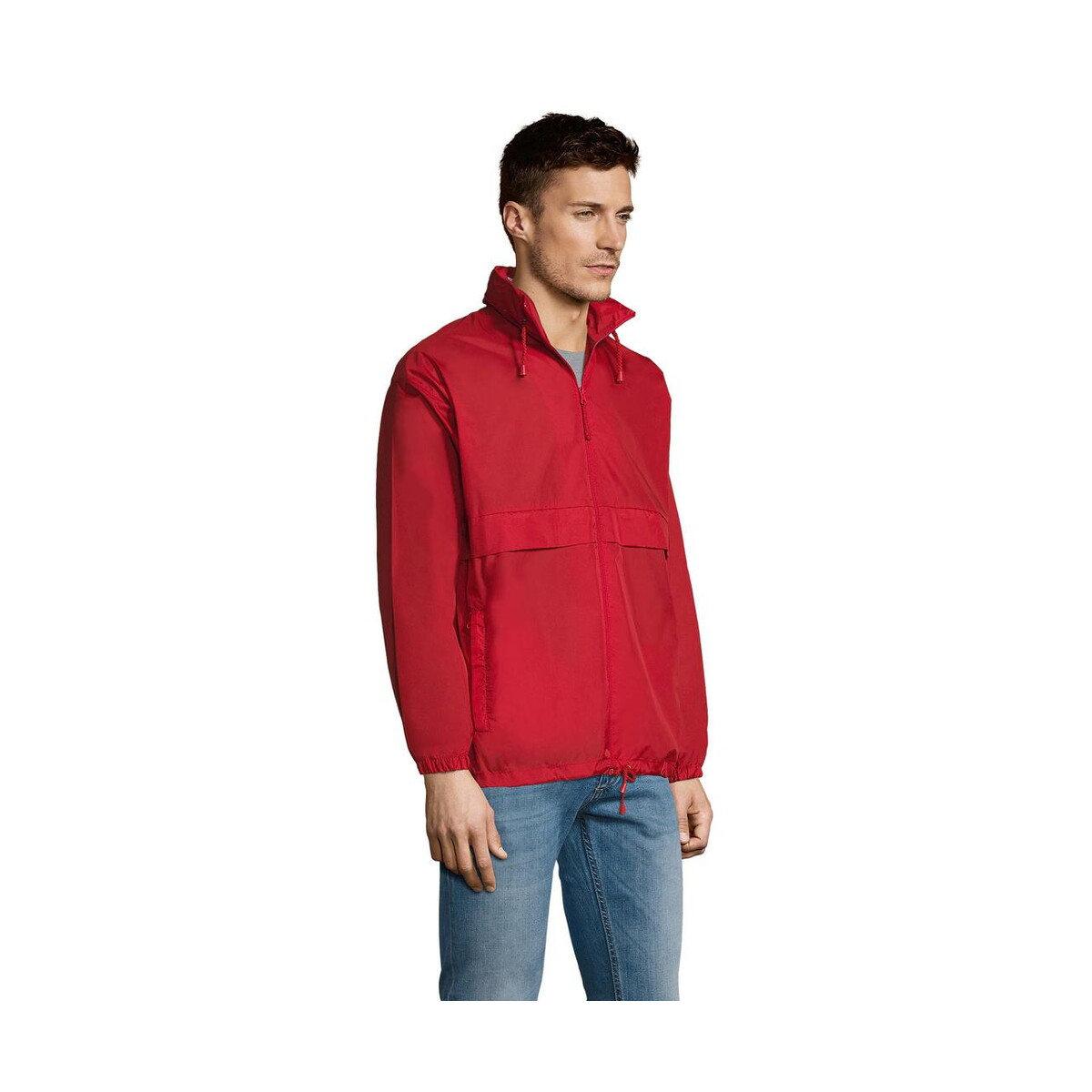 Kurtki z logo – wiatrówka unisex surf surf s32000-rd-side Wiatrówka unisex SURF SURF s32000-rd-side