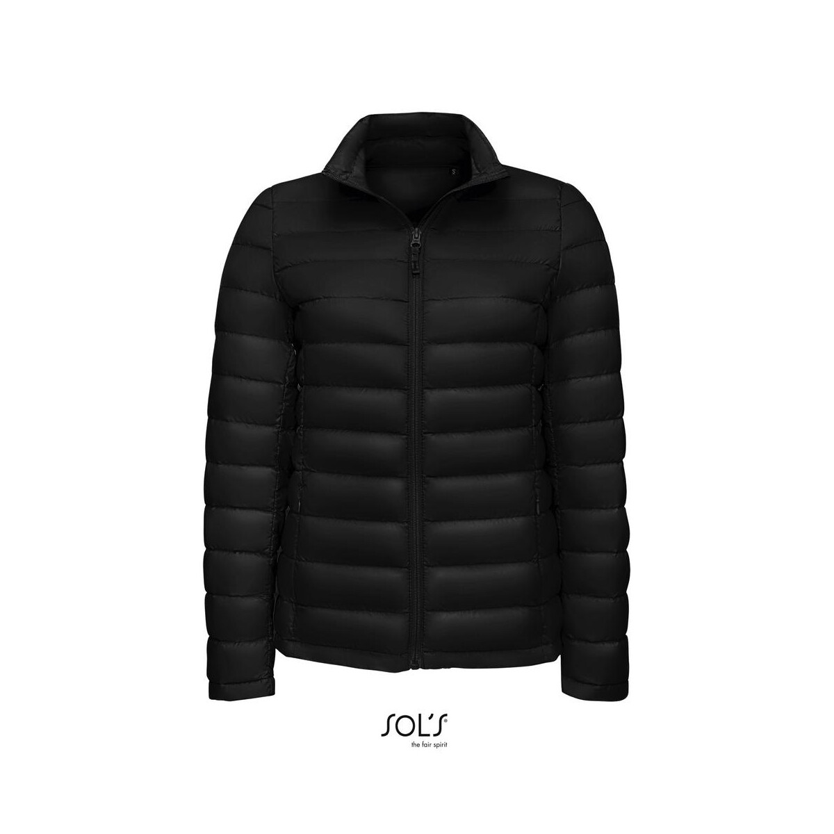 Kurtki z logo – wilson jacket damskie 380t wilson women s02899-bk-top WILSON JACKET Damskie 380T WILSON WOMEN s02899-bk-top