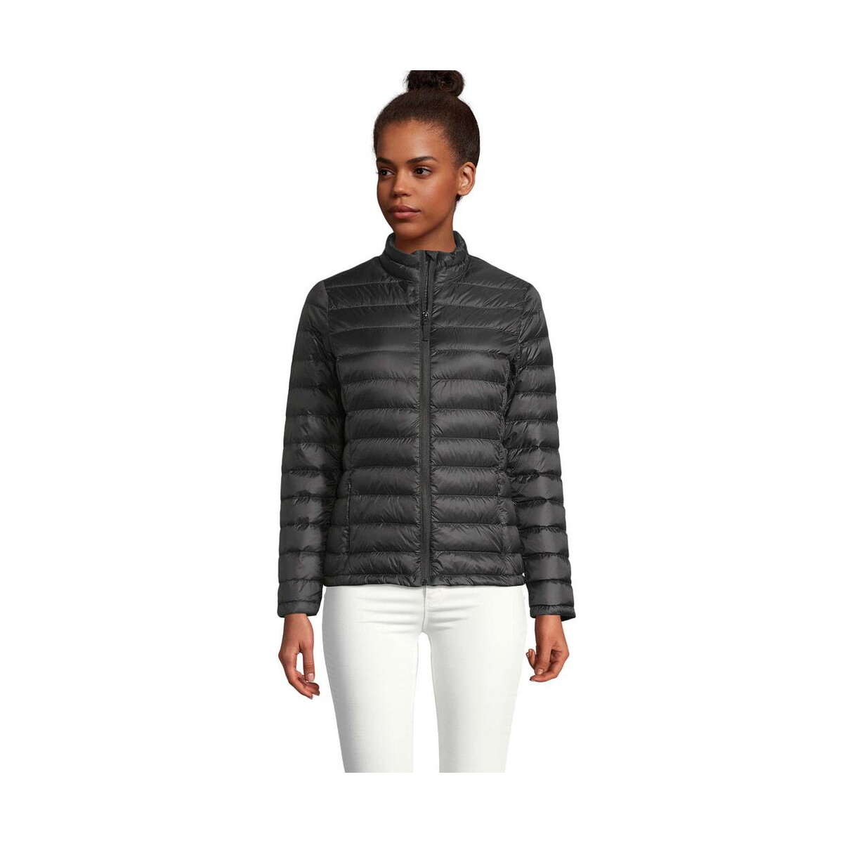 Kurtki z logo – wilson jacket damskie 380t wilson women s02899-bk WILSON JACKET Damskie 380T WILSON WOMEN s02899-bk