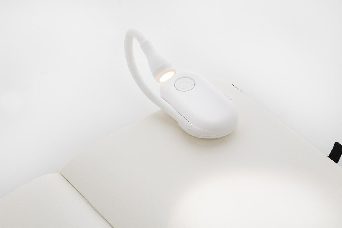 Latarki z logo – bedtime ładowalna lampka do książek AP864087-01__DG1 Bedtime ładowalna lampka do książek AP864087-01__DG1