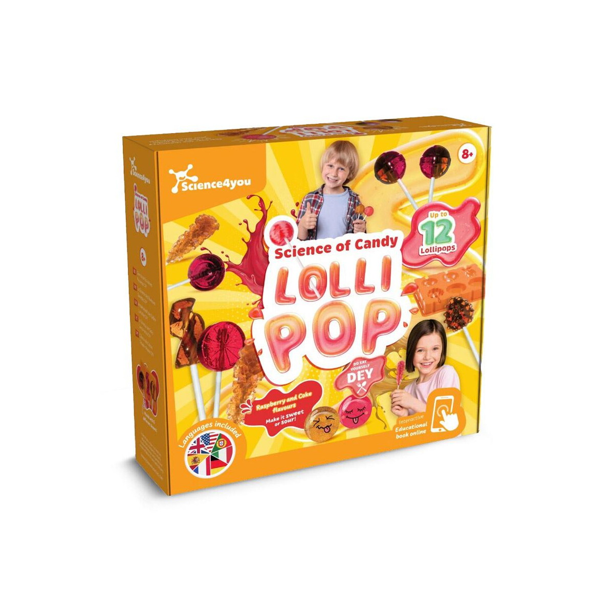 LOLLIPOP FACTORY. Fabryka lizaków – gra idealna dla dzieci – Mix 35870_100 LOLLIPOP FACTORY. Fabryka lizaków – gra idealna dla dzieci - Mix