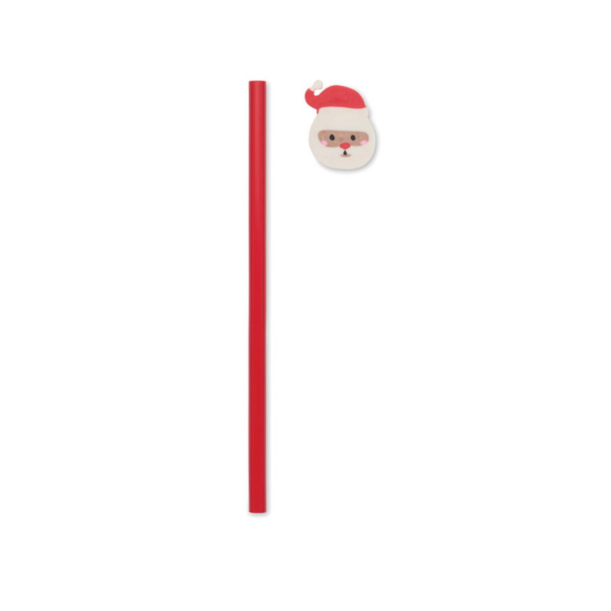 Ołówki z logo – ołówek świąteczny z gumką claus cx1584-05-side Ołówek świąteczny z gumką CLAUS cx1584-05-side
