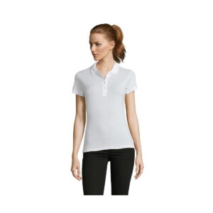 PASSION Damskie POLO 170g PASSION - Biała - L