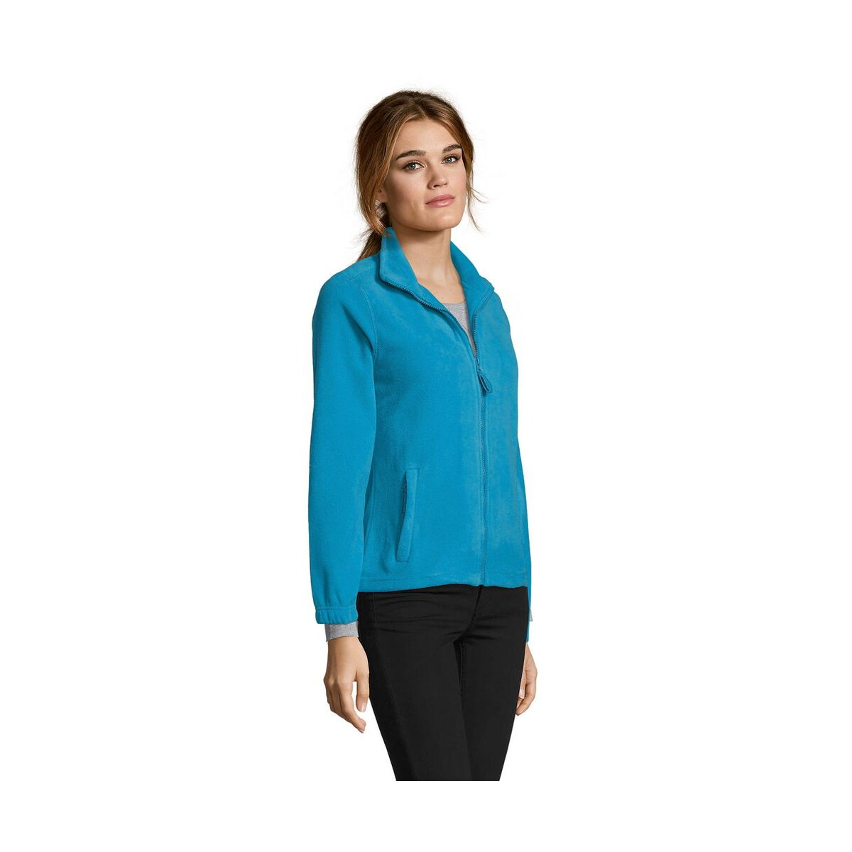 Polary z logo – north damski polar 300g north women s54500-aq-side NORTH Damski polar 300g NORTH WOMEN s54500-aq-side