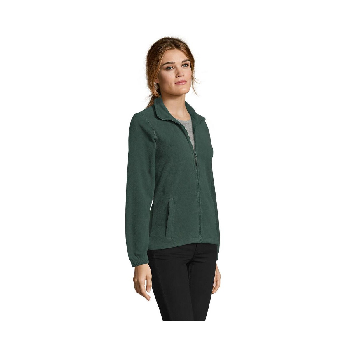 Polary z logo – north damski polar 300g north women s54500-fi-side NORTH Damski polar 300g NORTH WOMEN s54500-fi-side