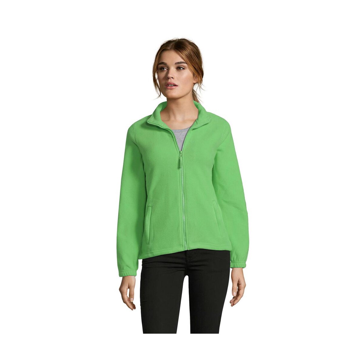 Polary z logo – north damski polar 300g north women s54500-lm NORTH Damski polar 300g NORTH WOMEN s54500-lm