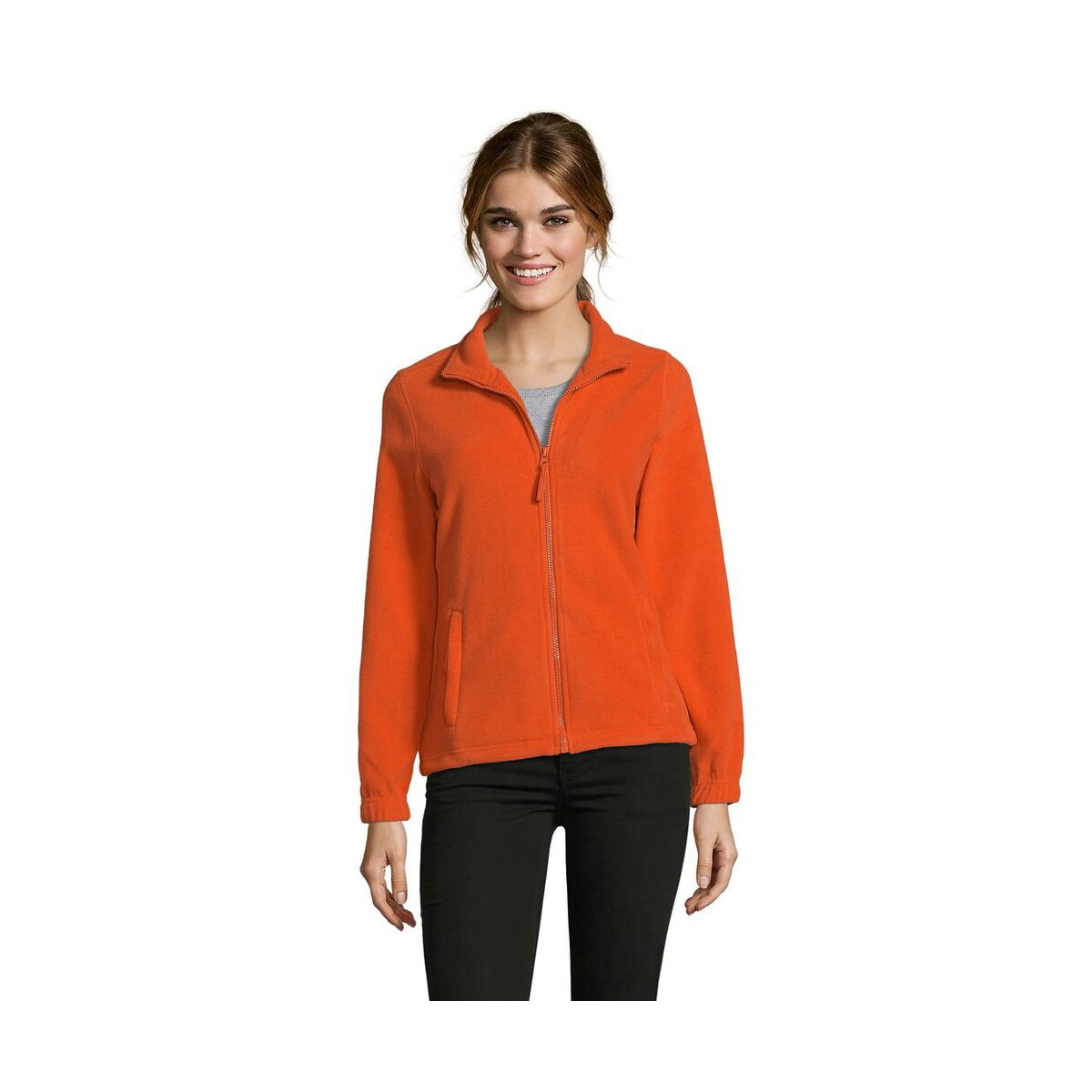 Polary z logo – north damski polar 300g north women s54500-or NORTH Damski polar 300g NORTH WOMEN s54500-or