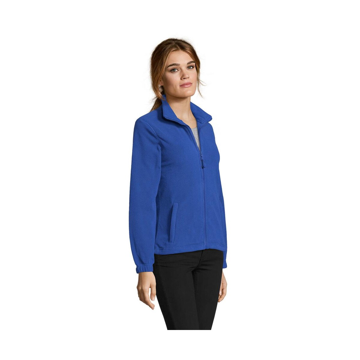 Polary z logo – north damski polar 300g north women s54500-rb-side NORTH Damski polar 300g NORTH WOMEN s54500-rb-side