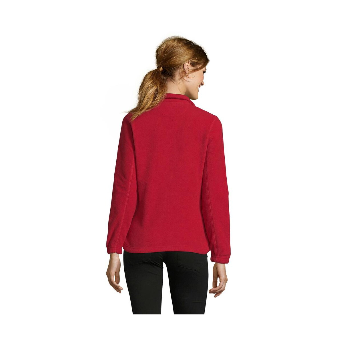 Polary z logo – north damski polar 300g north women s54500-rd-back NORTH Damski polar 300g NORTH WOMEN s54500-rd-back
