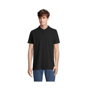 PULSE UNISEX POLO PULSE - Czarna - XL