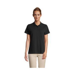 PULSE WOMEN POLO PULSE WOMEN - Czarna - M
