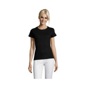 REGENT Damski T-Shirt 150g REGENT WOMEN - Deep Black - M