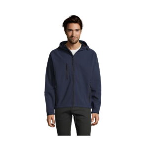 REPLAY męski softshell 340 REPLAY MEN - French Navy - M