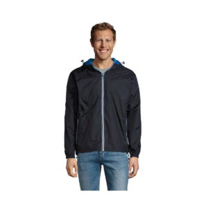 SKATE LINED WINDBREAKER SKATE - Navy/Royal - XL