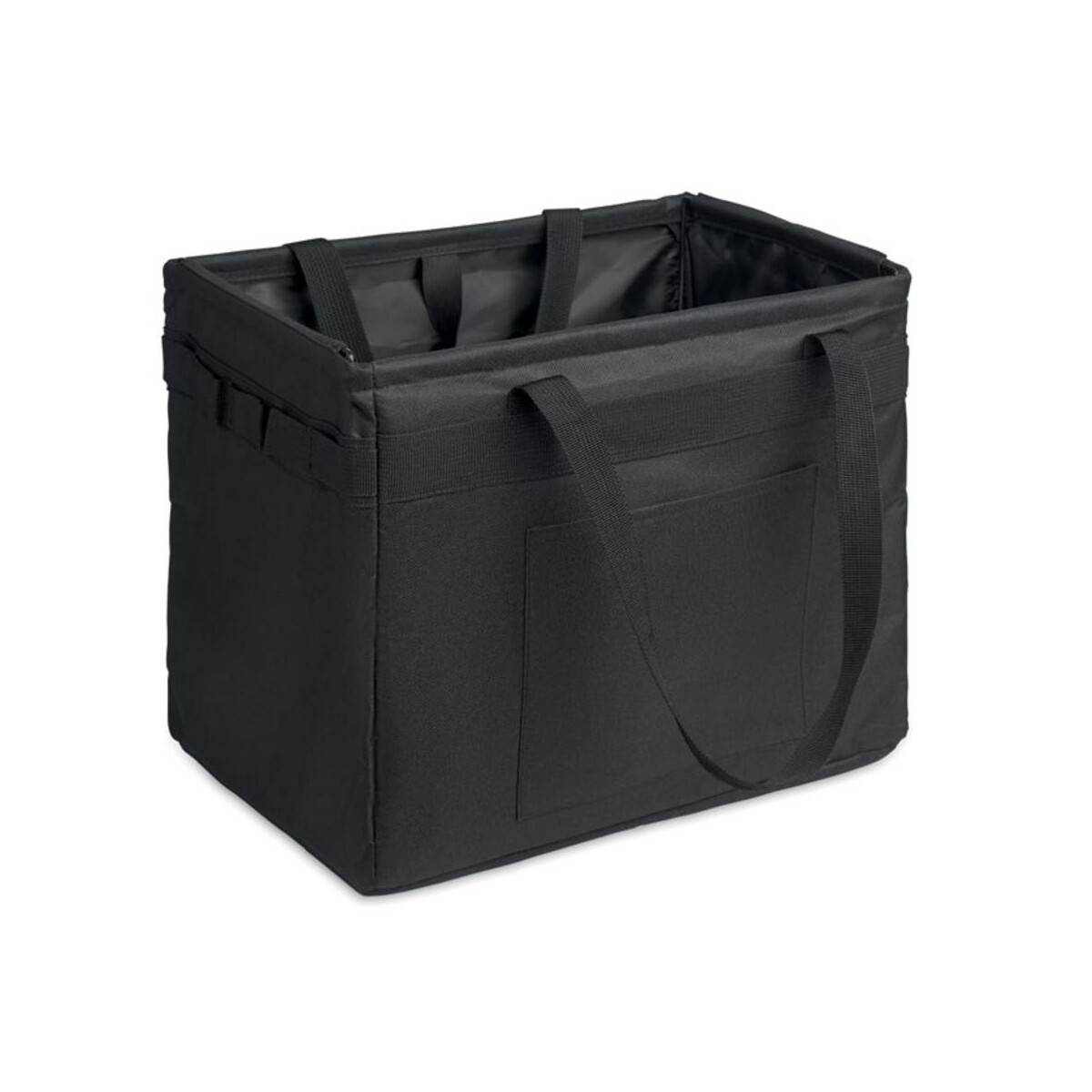 Składana torba RPET FORM – czarna mo2855-03 Składana torba RPET FORM - czarna
