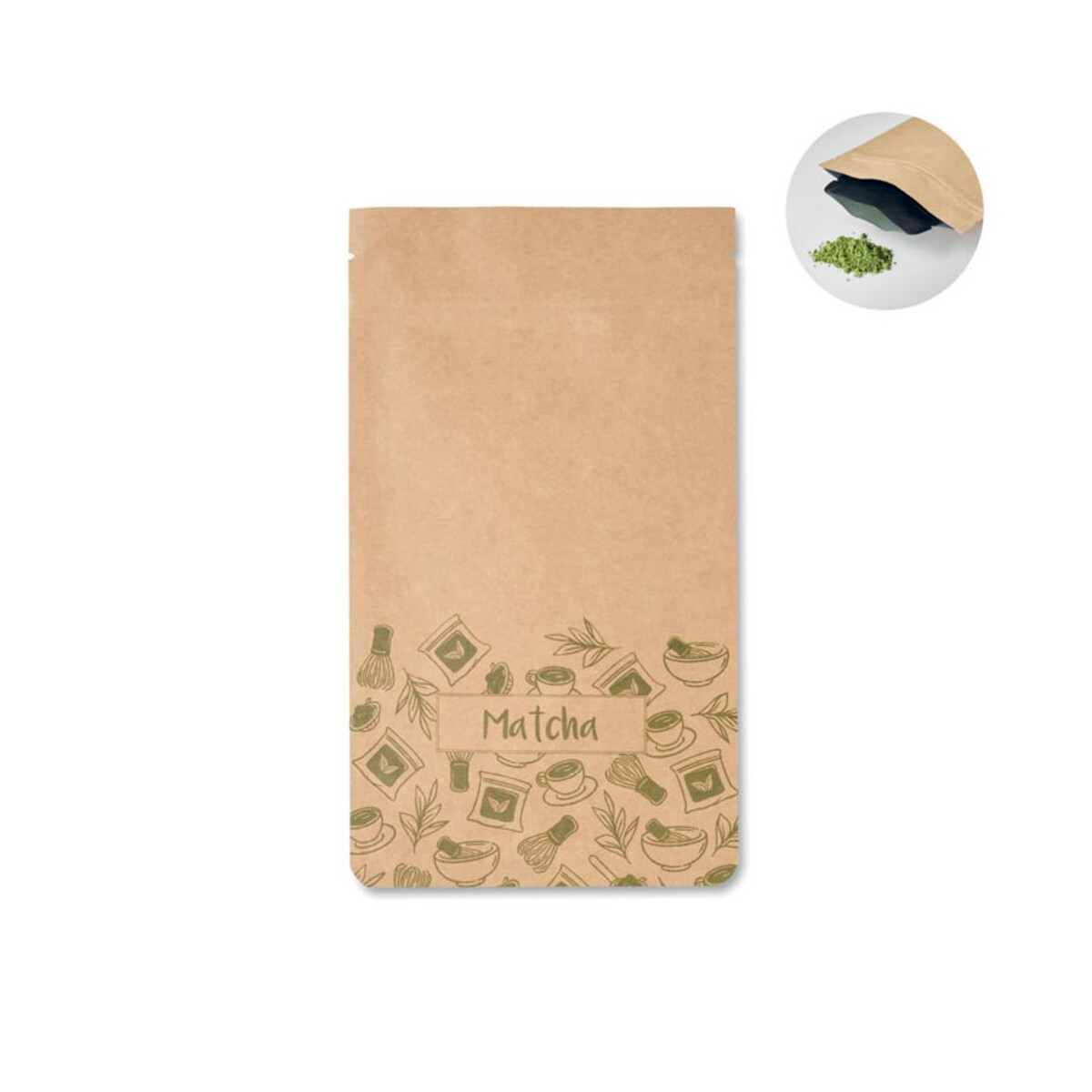 Słodycze z logo – herbata matcha w proszku 10 g matcha mo3229-13 Herbata matcha w proszku 10 g MATCHA mo3229-13