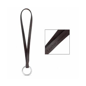 Wydrukowana próbka Lanyard LEATHER Short Slim (10 mm) 75032s_320