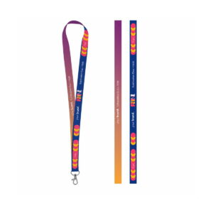 Wydrukowana próbka Lanyard SUBLIMATION Long II (20 mm) z poliestru 75035s_301
