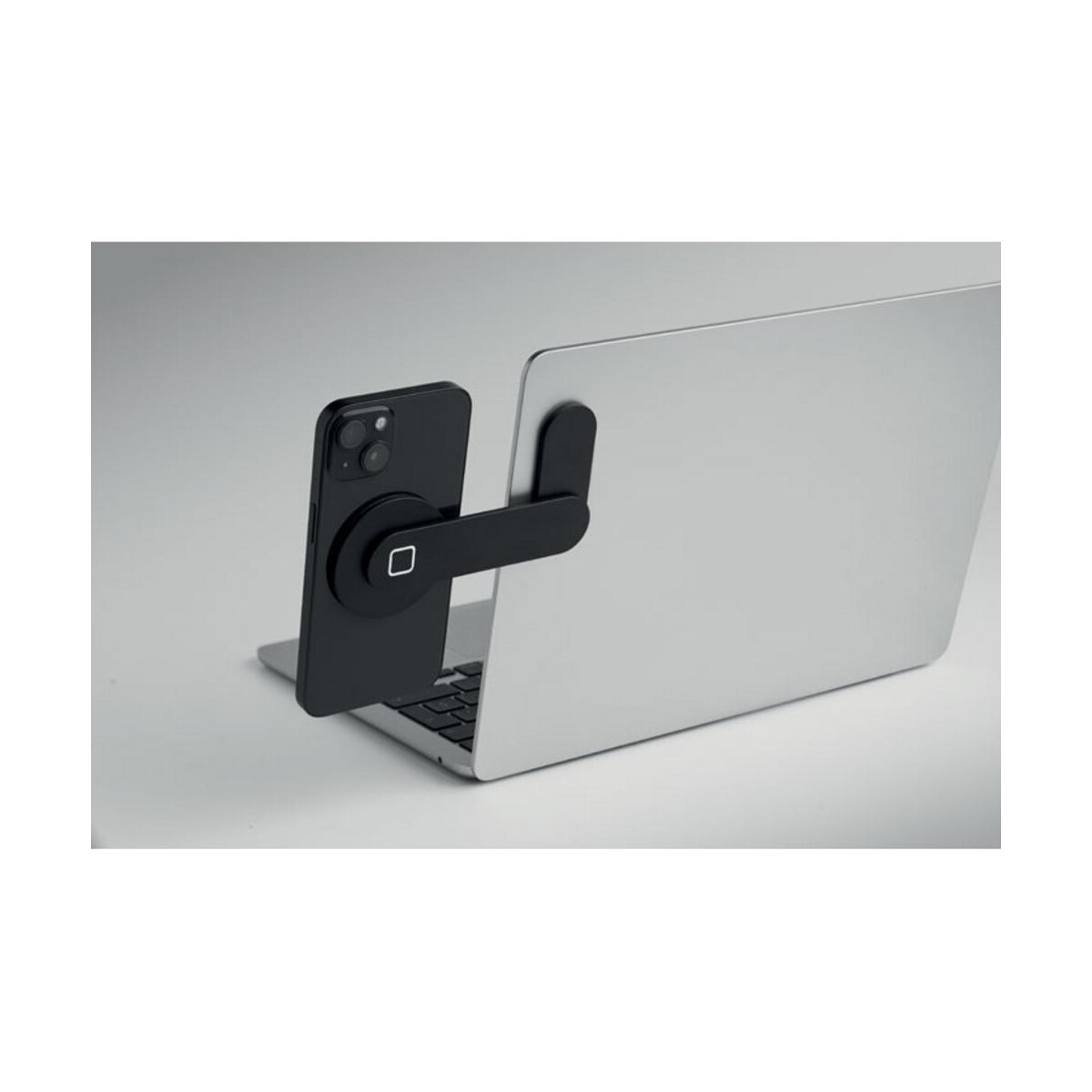 Stojaki na telefon z logo – magnetyczny uchwyt na telefon screentach mo3160-03-back Magnetyczny uchwyt na telefon SCREENTACH mo3160-03-back