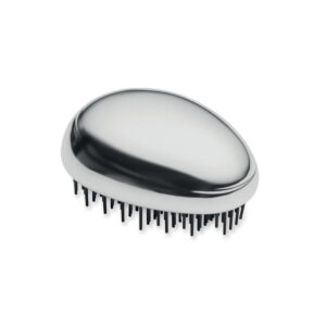 Szczotka anti-tangle do włosów BRUSH - srebrna błyszcząca