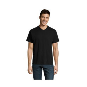 VICTORY Męski T-SHIRT 150g VICTORY - Deep Black - L