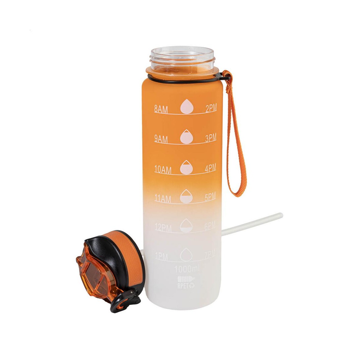 Bidony z logo – sipgrade rpet motivační láhev AP800072-03__A Sipgrade RPET motivační láhev AP800072-03__A
