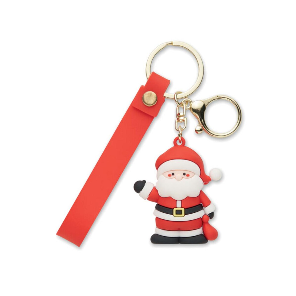 Brelok z Św. Mikołajem SANTACHARM – czerwony cx1605-05 Brelok z Św. Mikołajem SANTACHARM - czerwony